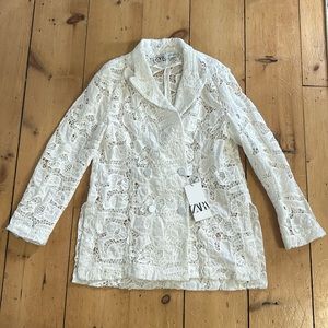 Zara lace blazer